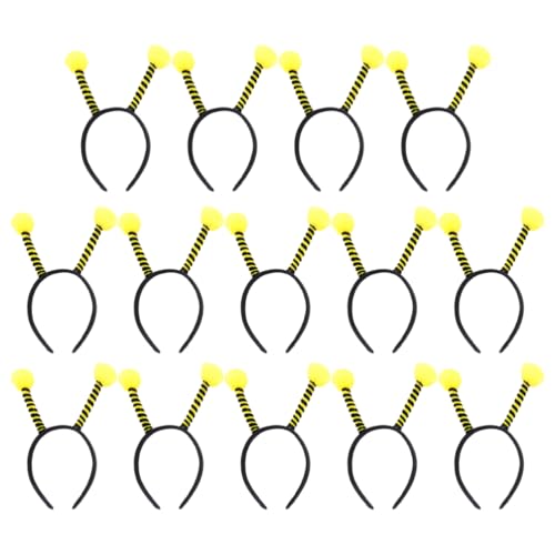 TEHAUX 14 Stück Bienenantennen-Stirnbänder Gelb-Schwarzes Haar Cosplay-Party-Zubehör Für Kinder Und Erwachsene 26 9 X 14 9 Cm TEHAUX 14 Stück Bienenantennen-Stirnbänder Gelb-Schwarzes Haar Cosplay-Party-Zubehör Für Kinder Und Erwachsene 26 9 X 14 9 Cm von TEHAUX