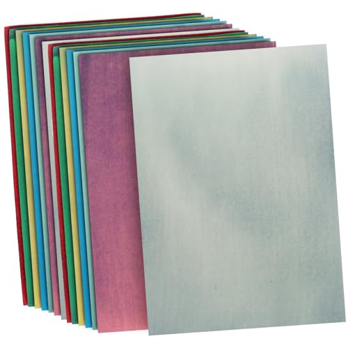 TEHAUX 14 Stück Cyanotypie Herstellung sofortig Sammelalbumpapier Computerpapier Film kreativpapier esspapier bedrucken experiment gemälde solaraktivierte Druckpapiere Zeichenpapier Sonne von TEHAUX