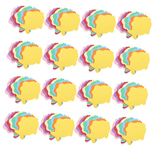 TEHAUX 140 Stück Schmetterlings-scherenschnitt Student Dekoratives Ausschnittdekor Kindergarten Schule Lehrreich Elementar Farbig Dekorationen Kleinkinder Bunte Ausschnitte Papier von TEHAUX