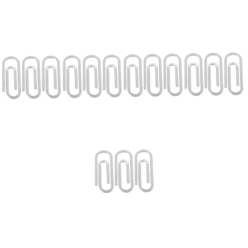 TEHAUX 15 Stück Büroklammern Im Brieftaschenformat Kleine Büroklammern Papier Organisationsklammer Büroklammerhalter Binderclips Kleine Einzigartige TEHAUX 15 Stück Büroklammern Im Brieftaschenformat Kleine Büroklammern Papier Organisationsklammer Büroklammerhalter Binderclips Kleine Einzigartige von TEHAUX