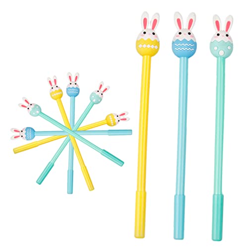 TEHAUX 15 Stück Kaninchen-Gelstift kawaii kugelschreiber Schreibstifte mit Kaninchenmotiv süße Stifte Coole Stifte für Teenager Stiftkinder Schülerbriefpapier Kinderpreisgeschenke Plastik TEHAUX 15 Stück Kaninchen-Gelstift kawaii kugelschreiber Schreibstifte mit Kaninchenmotiv süße Stifte Coole Stifte für Teenager Stiftkinder Schülerbriefpapier Kinderpreisgeschenke Plastik von TEHAUX