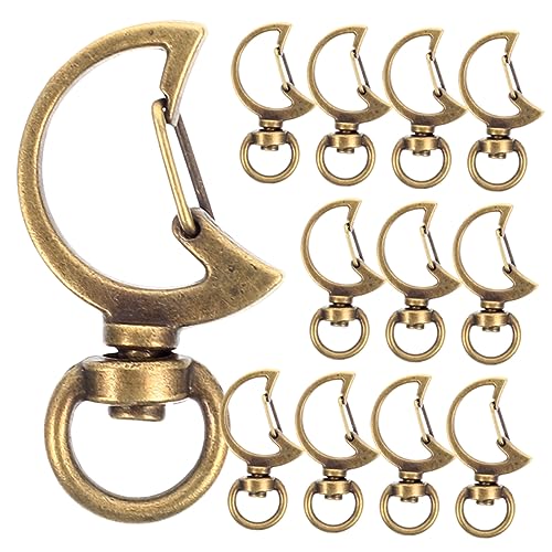 TEHAUX 15 Stück Teiliges DIY Schlüsselanhänger Zubehör Karabinerhaken mit Vintage Finish für Bastelprojekte Einfach zu Bedienen für Schmuckherstellung und Tägliche Anwendungen TEHAUX 15 Stück Teiliges DIY Schlüsselanhänger Zubehör Karabinerhaken mit Vintage Finish für Bastelprojekte Einfach zu Bedienen für Schmuckherstellung und Tägliche Anwendungen von TEHAUX