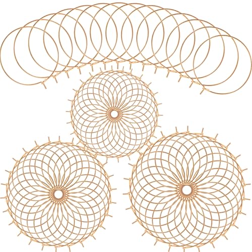 TEHAUX 150 Stück Teiliges Ohrring rundring Roségold DIY Schmuck Zubehör für Ohrringherstellung Ohrschlaufen zum Basteln von Ohrhaken Perlen und Anhängern von TEHAUX