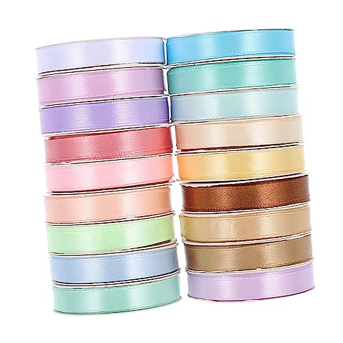 TEHAUX 18 Rollen Handband Verzierungen Abdeckband Rosa Schleifen Zum Verpacken Rosa Nussknacker Bastelband Drahtband Dekorationsband Bandbündel Band Zum Verpacken Bänder Aus TEHAUX 18 Rollen Handband Verzierungen Abdeckband Rosa Schleifen Zum Verpacken Rosa Nussknacker Bastelband Drahtband Dekorationsband Bandbündel Band Zum Verpacken Bänder Aus von TEHAUX