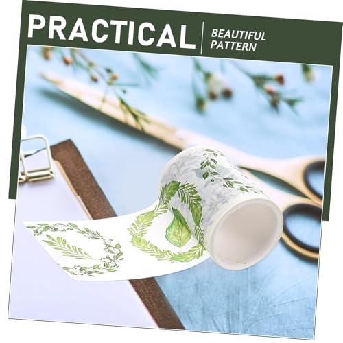 TEHAUX 18 Rollen Teiliges Washi Tape Ästhetisches Buntes Scrapbooking Klebeband aus Langlebigem Washi material Dekoratives DIY Klebeband zum Handarbeiten Einfach Abreißbar für Tagebücher von TEHAUX