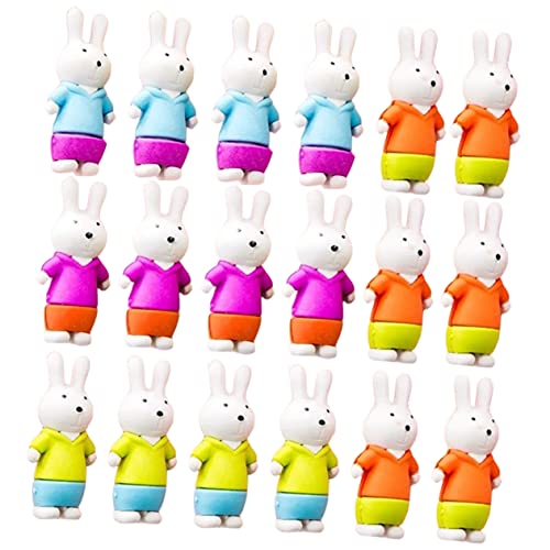 TEHAUX 18 Stück Radiergummis erasers for für geschenketueten Cartoon Radiergummi lustig Hasen Preise im Klassenzimmer Kinderparty Gefälligkeiten Mini-Radierer TEHAUX 18 Stück Radiergummis erasers for für geschenketueten Cartoon Radiergummi lustig Hasen Preise im Klassenzimmer Kinderparty Gefälligkeiten Mini-Radierer von TEHAUX