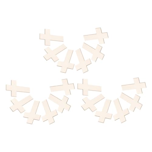 TEHAUX 18 Stück Teiliges Holz Kreuz Deko zum Bemalen Blanko Holzkreuze für DIY Bastelprojekte Vielseitig für Fest Hochzeit Weihnachtsdeko Naturbelassene Holzscheiben für Handwerk TEHAUX 18 Stück Teiliges Holz Kreuz Deko zum Bemalen Blanko Holzkreuze für DIY Bastelprojekte Vielseitig für Fest Hochzeit Weihnachtsdeko Naturbelassene Holzscheiben für Handwerk von TEHAUX