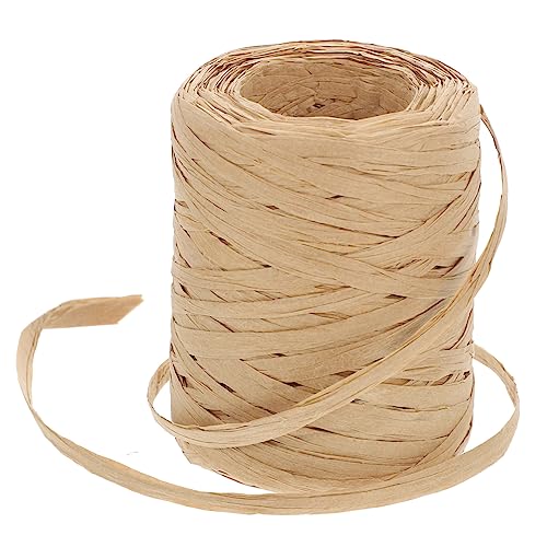 TEHAUX 1Rolle DIY Papierseil Geschenkband Bastelbedarf Für Dekoration Und Verpackung Für Weinflaschen Und Mehr TEHAUX 1Rolle DIY Papierseil Geschenkband Bastelbedarf Für Dekoration Und Verpackung Für Weinflaschen Und Mehr von TEHAUX