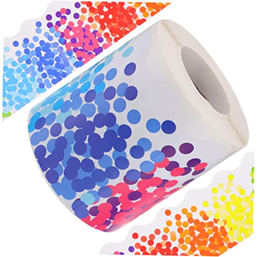 TEHAUX 1Rolle Dekorativer Grenzaufkleber Für Pinnwände Selbstklebend Für Klassenzimmer Whiteboards Und Party Dekorationen TEHAUX 1Rolle Dekorativer Grenzaufkleber Für Pinnwände Selbstklebend Für Klassenzimmer Whiteboards Und Party Dekorationen von TEHAUX