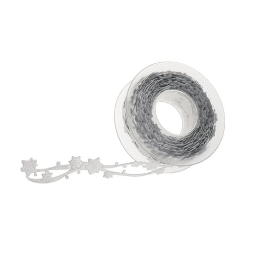 TEHAUX 1Rolle Geschenkband Für DIY Verpackungen Sternband Für Hochzeiten Weihnachten Und Bastelprojekte Hochwertige Dekorationslösung Für Stilvolle TEHAUX 1Rolle Geschenkband Für DIY Verpackungen Sternband Für Hochzeiten Weihnachten Und Bastelprojekte Hochwertige Dekorationslösung Für Stilvolle von TEHAUX