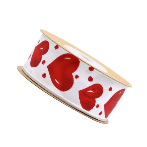 TEHAUX 1Rolle Geschenkband Herz Druck Dekorationsband Für Geschenkkästen DIY Kunsthandwerk Valentinstag Und Hochzeiten Und Kreativ TEHAUX 1Rolle Geschenkband Herz Druck Dekorationsband Für Geschenkkästen DIY Kunsthandwerk Valentinstag Und Hochzeiten Und Kreativ von TEHAUX
