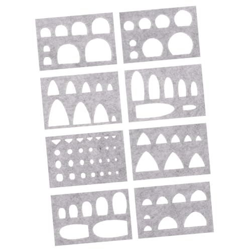 TEHAUX 1Satz Filz Tieraugen Formset Teiliges DIY Bastelwerkzeug für Nadelfilz Applikationen und Tierische Projekte für Bastelenthusiasten TEHAUX 1Satz Filz Tieraugen Formset Teiliges DIY Bastelwerkzeug für Nadelfilz Applikationen und Tierische Projekte für Bastelenthusiasten von TEHAUX
