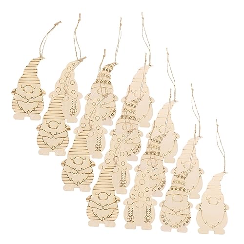 TEHAUX 1Satz Unvollendete Holz Hängeornamente DIY Weihnachtsdeko Für Holzscheiben Gestalten Hängedekoration Für Festliche Anlässe TEHAUX 1Satz Unvollendete Holz Hängeornamente DIY Weihnachtsdeko Für Holzscheiben Gestalten Hängedekoration Für Festliche Anlässe von TEHAUX