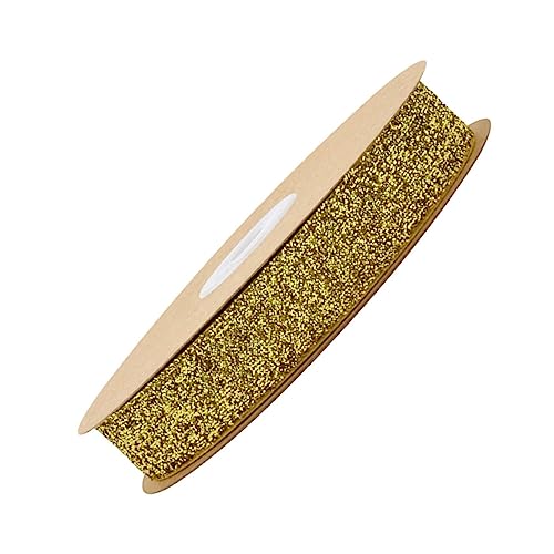 TEHAUX 1roll Geschenkbänder Ein Verpackungsband Geschenkband Geschenkverpackungsband Golden TEHAUX 1roll Geschenkbänder Ein Verpackungsband Geschenkband Geschenkverpackungsband Golden von TEHAUX