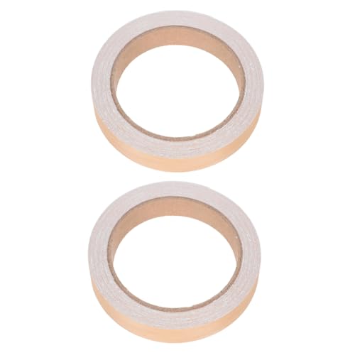 TEHAUX 2 Rollen Holzstruktur Kantenband Selbstklebendes Möbelkante Reparaturband für Diy Möbelverkleidungen Schrankreparatur und Bodenränder Breit von TEHAUX