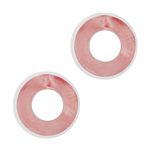 TEHAUX 2 Rollen Klebeband Vinyl Hitze Beidseitig Einseitig Schwer Für Teppichbänder Streifen Mit Kleber Doppelseitige Klebebänder Haustierbänder Rot Das Haustier TEHAUX 2 Rollen Klebeband Vinyl Hitze Beidseitig Einseitig Schwer Für Teppichbänder Streifen Mit Kleber Doppelseitige Klebebänder Haustierbänder Rot Das Haustier von TEHAUX