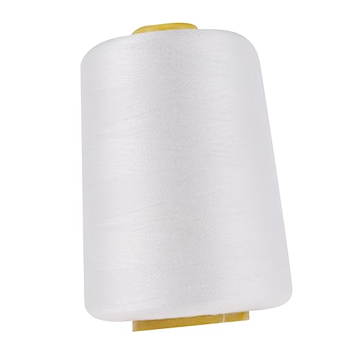 TEHAUX 2 Rollen Polyester-nähgarn Nähen Quilten Faden Maschine Stoff Nähgarn Für Kleidung Nähgarn Für Hosen Weiß TEHAUX 2 Rollen Polyester-nähgarn Nähen Quilten Faden Maschine Stoff Nähgarn Für Kleidung Nähgarn Für Hosen Weiß von TEHAUX