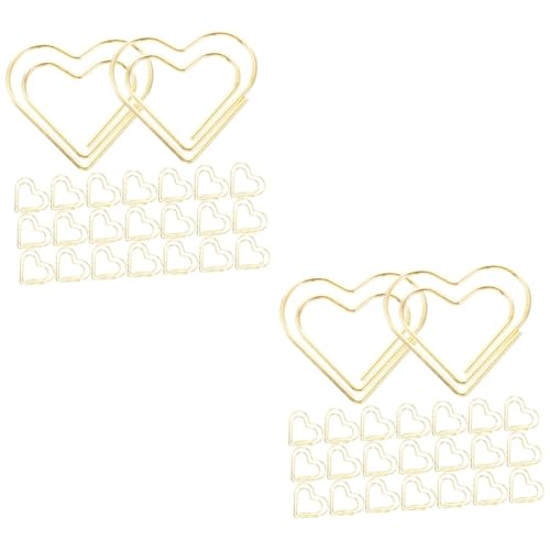 TEHAUX 2 Sätze Büroklammern-memo Papierclip Bindemittel Nachricht Dekorative Papierklamme Scrapbook Scheckheft Scrabook Büroklammern Aus Metall Büroklammern Kreativ Golden 100 Stück * 2 TEHAUX 2 Sätze Büroklammern-memo Papierclip Bindemittel Nachricht Dekorative Papierklamme Scrapbook Scheckheft Scrabook Büroklammern Aus Metall Büroklammern Kreativ Golden 100 Stück * 2 von TEHAUX
