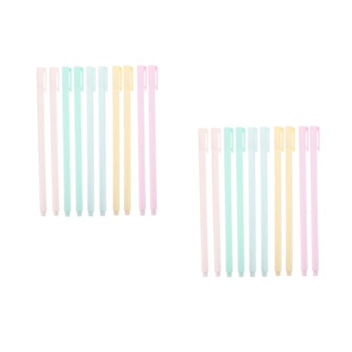 TEHAUX 2 Sätze Gel Stift Gel Pen Bürogadges Journaling Stifte Platube Stift Schulzeug Kugelschreiber Gelschreiber Aus Kunststoff Für Studenten Gelstift Aus Kunststoff Plastik 40 Stück * 2 von TEHAUX