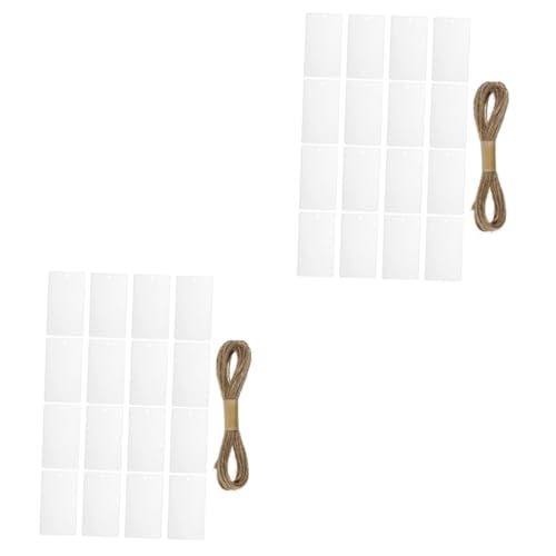 TEHAUX 2 Sätze Hängeetiketten Aus Acryl Zum Selbermachen Küchenetiketten Küche Organisation Schild Etiketten Für Aufbewahrungsboxen Acryl-organizer-hängeetiketten Korb-tags 16 Stück * 2 TEHAUX 2 Sätze Hängeetiketten Aus Acryl Zum Selbermachen Küchenetiketten Küche Organisation Schild Etiketten Für Aufbewahrungsboxen Acryl-organizer-hängeetiketten Korb-tags 16 Stück * 2 von TEHAUX