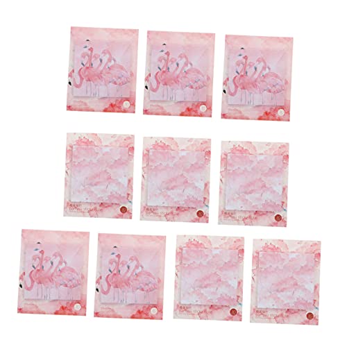 TEHAUX 2 Sätze Haftnotiz Desktop-notizblöcke Ästhetisch Notizblöcke Kleben Schreibutensilien Büro Materialien Heller Frischer Etikettenaufkleber Kreatives Klebepapier Rosa 10 Stück * 2 TEHAUX 2 Sätze Haftnotiz Desktop-notizblöcke Ästhetisch Notizblöcke Kleben Schreibutensilien Büro Materialien Heller Frischer Etikettenaufkleber Kreatives Klebepapier Rosa 10 Stück * 2 von TEHAUX
