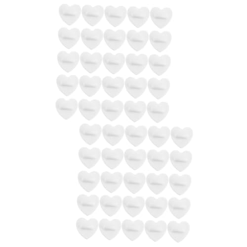 TEHAUX 2 Sätze Herzförmige Brosche Stiftkappe Halter Für Stift Kupplungsbacken Pin Zurück Halten Brustnadelrücken Pin-back-halter Gummi Weiß 100 Stück * 2 TEHAUX 2 Sätze Herzförmige Brosche Stiftkappe Halter Für Stift Kupplungsbacken Pin Zurück Halten Brustnadelrücken Pin-back-halter Gummi Weiß 100 Stück * 2 von TEHAUX