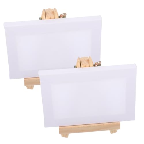 TEHAUX 2 Sätze Holz Staffelei und Mini Malrahmen für Leinwand Kompakt Leicht Vielseitig für Öl Acrylmalerei für Anfänger Studenten und Künstler TEHAUX 2 Sätze Holz Staffelei und Mini Malrahmen für Leinwand Kompakt Leicht Vielseitig für Öl Acrylmalerei für Anfänger Studenten und Künstler von TEHAUX