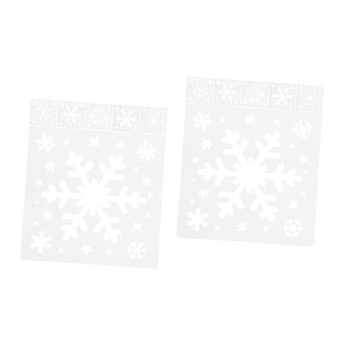 TEHAUX 2 Sätze Markierungen Vorlagen Zum Malen Von Möbeln Diy-schablonen Für Karten Schablonen Vorlagen Bookmarks Scheckheft Vorlage Für Kunstmalerei Malvorlage Plastik 6 Stücke * 2 von TEHAUX