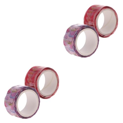 TEHAUX 2 Sätze Papier Klebeband Verpackungsaufkleber Haustier Zeitschriftenaufkleber Dekorativ The Washi Tape Farbiges Klebeband Washi -klebeband Washi-tape Für Scrapbooking 2 Rollen * 2 TEHAUX 2 Sätze Papier Klebeband Verpackungsaufkleber Haustier Zeitschriftenaufkleber Dekorativ The Washi Tape Farbiges Klebeband Washi -klebeband Washi-tape Für Scrapbooking 2 Rollen * 2 von TEHAUX