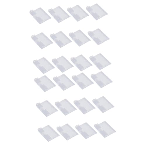 TEHAUX 2 Sätze Preisschild Halter Für Regale Transparente Etikettenhalter Für Supermärkte Und Einzelhandel Für Preisschilder Und Warenpräsentation 30 Stück * 2 von TEHAUX