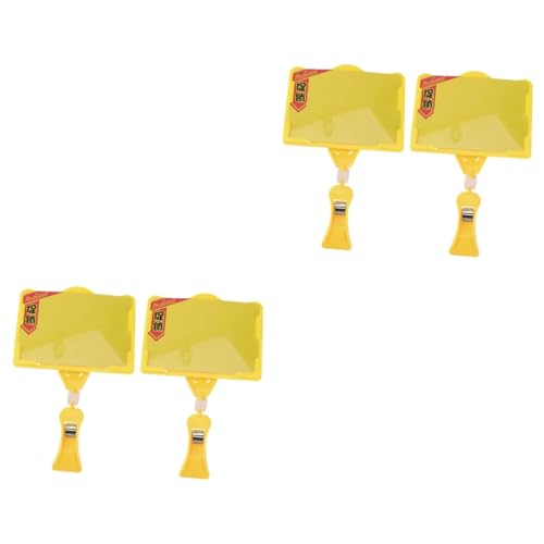 TEHAUX 2 Sätze Preisschildhalter Etikett Anzeige Cliphalter Für Handelsschilder Namensclip Rack Ausstellen Schilderständer Für Den Schreibtisch Yellow Abs Neues Material 2 Stücke * 2 TEHAUX 2 Sätze Preisschildhalter Etikett Anzeige Cliphalter Für Handelsschilder Namensclip Rack Ausstellen Schilderständer Für Den Schreibtisch Yellow Abs Neues Material 2 Stücke * 2 von TEHAUX