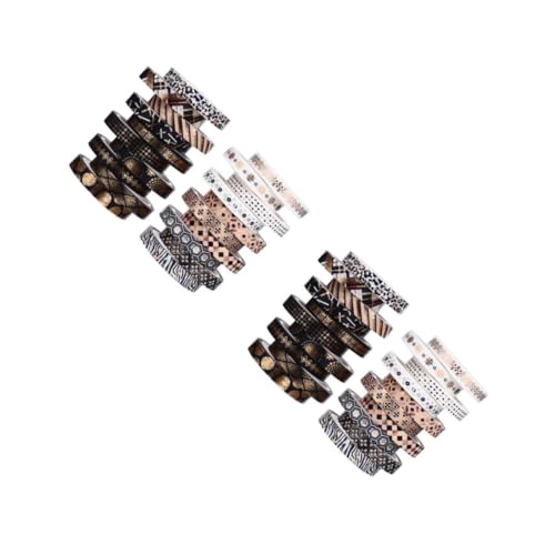 TEHAUX 2 Sätze Taschenband Bastelzubehör Bastel Zubehör Dekorative Klebebänder Geschenkverpackungen Geschenkpakete Aufkleber Klebrig Uv Washi -bänder Sammelklebeband Papier 20 Rollen * 2 TEHAUX 2 Sätze Taschenband Bastelzubehör Bastel Zubehör Dekorative Klebebänder Geschenkverpackungen Geschenkpakete Aufkleber Klebrig Uv Washi -bänder Sammelklebeband Papier 20 Rollen * 2 von TEHAUX