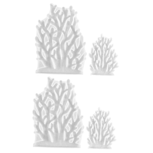 TEHAUX 2 Sätze Teiliges Diy Silikonform Korallen-design Flexible Langlebige Gießform Für Handgemachte Tischdeko Praktische Bastelhilfe Für Kreative Ornamente Einfach Zu 2 Stücke * 2 TEHAUX 2 Sätze Teiliges Diy Silikonform Korallen-design Flexible Langlebige Gießform Für Handgemachte Tischdeko Praktische Bastelhilfe Für Kreative Ornamente Einfach Zu 2 Stücke * 2 von TEHAUX
