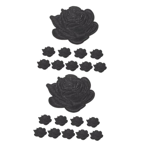 TEHAUX 2 Sätze Zarte Fellflecken Stickstoff Nähen Pailletten Bestickt Bausätze Embroidery Jackets Aufbügelflicken Hemd Jean Jacke Patches Flicken Für Kleidung Polyester Black 10 Stück * 2 TEHAUX 2 Sätze Zarte Fellflecken Stickstoff Nähen Pailletten Bestickt Bausätze Embroidery Jackets Aufbügelflicken Hemd Jean Jacke Patches Flicken Für Kleidung Polyester Black 10 Stück * 2 von TEHAUX