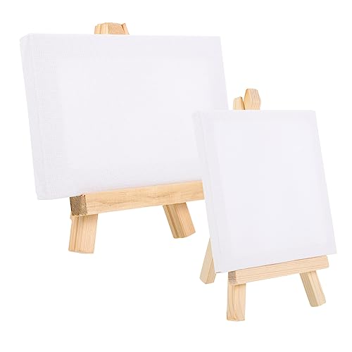 TEHAUX 2 Sätze malen DIY Malset für Malset für Malerei Material Set tragbar Stand Miniatur entzückender gemälderahmen Mini- und Staffelei hölzern TEHAUX 2 Sätze malen DIY Malset für Malset für Malerei Material Set tragbar Stand Miniatur entzückender gemälderahmen Mini- und Staffelei hölzern von TEHAUX
