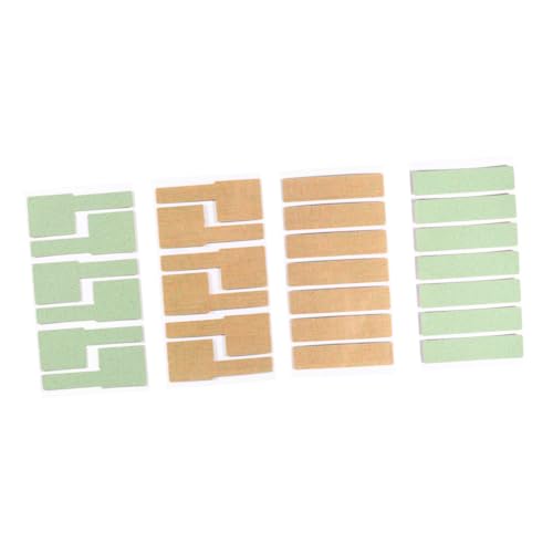 TEHAUX 2 Satz Selbstklebende Kabelmarkierer aus Wasserdichtem Korkpapier mit Handbeschriftbaren Kabelaufklebern in Matcha grün Praktische Etiketten für Ladekabel und Netzwerkkabel TEHAUX 2 Satz Selbstklebende Kabelmarkierer aus Wasserdichtem Korkpapier mit Handbeschriftbaren Kabelaufklebern in Matcha grün Praktische Etiketten für Ladekabel und Netzwerkkabel von TEHAUX