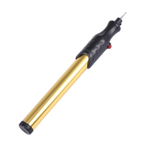 TEHAUX 2 Stck. elektrische graviermaschine DIY Engraving Pen Miniature Carving Pen elektrischer Gravierer Graveur Werkzeug Elektrischer Gravierstift Gravurschreiber Golden TEHAUX 2 Stck. elektrische graviermaschine DIY Engraving Pen Miniature Carving Pen elektrischer Gravierer Graveur Werkzeug Elektrischer Gravierstift Gravurschreiber Golden von TEHAUX