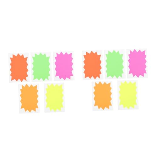 TEHAUX 2 Stück 1 Aufkleber mit Explosionsetikett scrapbook scheckheft eincremehilfe Blatt Etiketten für Taschen platzen modische Etikettenaufkleber fluoreszierendes Papieretikett Colorful TEHAUX 2 Stück 1 Aufkleber mit Explosionsetikett scrapbook scheckheft eincremehilfe Blatt Etiketten für Taschen platzen modische Etikettenaufkleber fluoreszierendes Papieretikett Colorful von TEHAUX