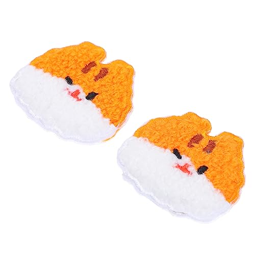 TEHAUX 2 Stück Aufkleber mit Tierstickerei Tierdesign-Aufkleber Hallo Tiere für Kuh liebevolle stickereien filzaufkleber Taschendekoration gestickter Aufkleber gefühlt TEHAUX 2 Stück Aufkleber mit Tierstickerei Tierdesign-Aufkleber Hallo Tiere für Kuh liebevolle stickereien filzaufkleber Taschendekoration gestickter Aufkleber gefühlt von TEHAUX