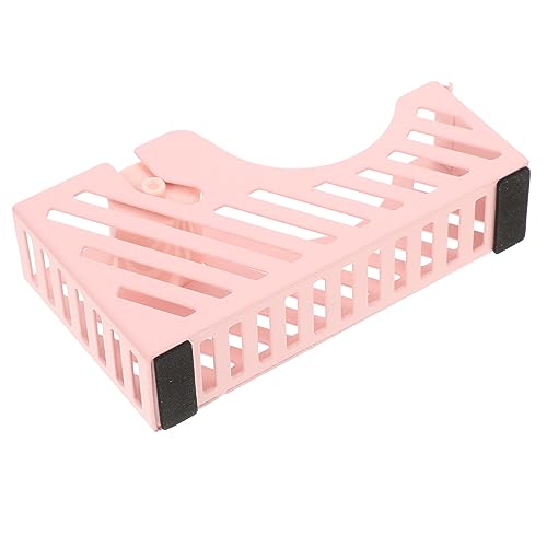 TEHAUX 2 Stück Bandhalter Klebeband Für Die Schule Dokumentieren Bandspender Bücherregal Etiketten Automatisch Monitor Retro Butyl Buchband Zu Textmarker Datei Doppelt Büro Rosa Eisen von TEHAUX