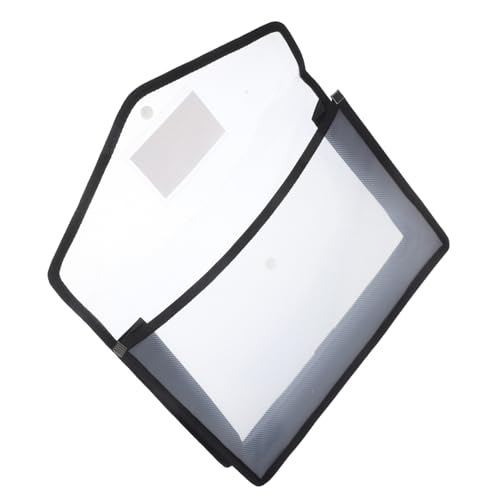 TEHAUX 2 Stück Dokumententasche Transparent Wasserfest mit Druckknopf Große Kapazität Ordner Organizer Büro Schulmappe für Wichtige Unterlagen TEHAUX 2 Stück Dokumententasche Transparent Wasserfest mit Druckknopf Große Kapazität Ordner Organizer Büro Schulmappe für Wichtige Unterlagen von TEHAUX