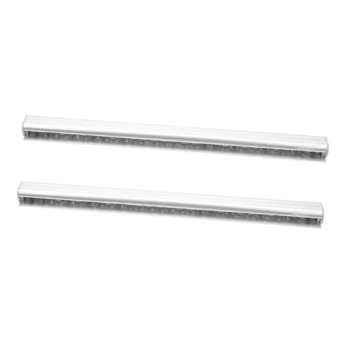 TEHAUX 2 Stück Küchen Bonschiene aus Aluminiumlegierung Teiliges Stabiler Quittungshalter für Restaurantküchen Takeout Shops und Cafés Vielseitig Einsetzbar Langlebig und Tragbar von TEHAUX
