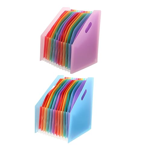 TEHAUX 2 Stück Mappe Akkordeon-Fall Organisatoren dokumentieren Akkordeon Ordner tragbar aktenkoffer aktentaschen Datei Akkordeon Organizer Akkordeonordner aus Kunststoff Plastik Colorful TEHAUX 2 Stück Mappe Akkordeon-Fall Organisatoren dokumentieren Akkordeon Ordner tragbar aktenkoffer aktentaschen Datei Akkordeon Organizer Akkordeonordner aus Kunststoff Plastik Colorful von TEHAUX