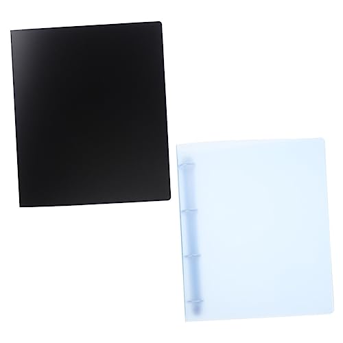 TEHAUX 2 Stück Mappe storage boxes aufbwahrungs-box bürozubehör cartape gestängetasche Datei Bindemittel Aktenkästen Ordner anzeigen Ordner aus Kunststoffpapier Aktenordner aus Kunststoff von TEHAUX
