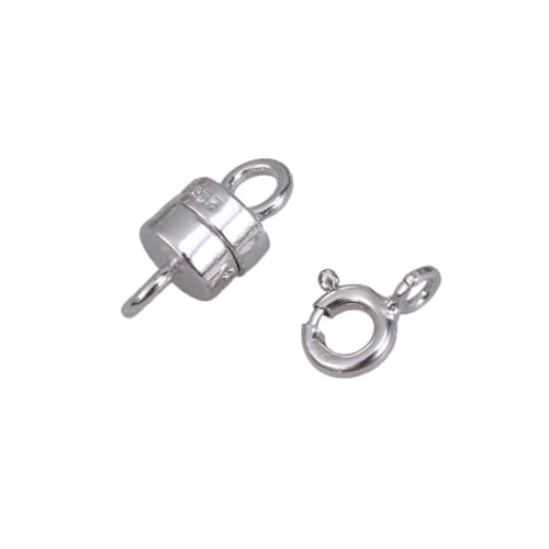 TEHAUX 2 Stück Schmuckverschlüsse aus Sterlingsilber mit Goldplattierung Federring und Karabinerverschluss Starker Halt für DIY Halsketten Armbänder Fußkettchen Langlebig und Einfach zu TEHAUX 2 Stück Schmuckverschlüsse aus Sterlingsilber mit Goldplattierung Federring und Karabinerverschluss Starker Halt für DIY Halsketten Armbänder Fußkettchen Langlebig und Einfach zu von TEHAUX