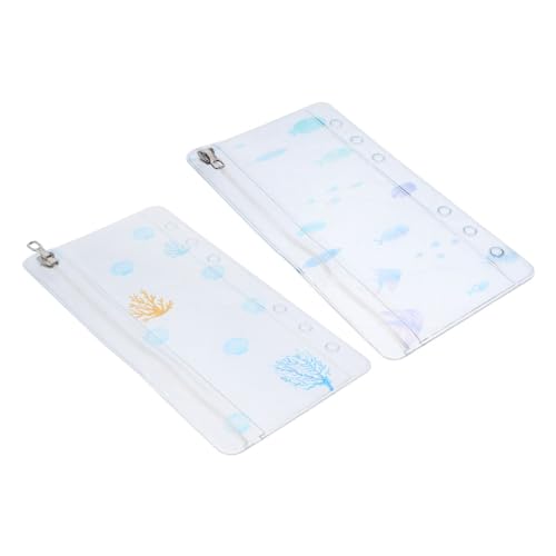 TEHAUX 2 Stück Scrapbooking Business Budget Abnehmbare Notizbuch Kartentasche Dekorativer Notizblock Reißverschluss Für Binder Nachfüllpackung Ring Pvc Blatt Reißverschluss Abnehmbare TEHAUX 2 Stück Scrapbooking Business Budget Abnehmbare Notizbuch Kartentasche Dekorativer Notizblock Reißverschluss Für Binder Nachfüllpackung Ring Pvc Blatt Reißverschluss Abnehmbare von TEHAUX