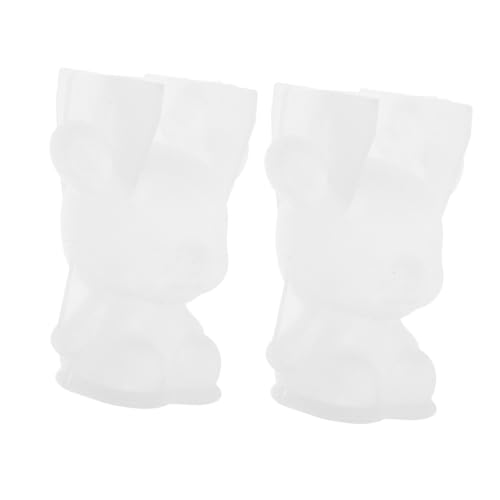 TEHAUX 2 Stück Silikonform Gießform für DIY Kerzen Seifen Harz Schmuck Basteln Flexibel Langlebig Leicht zu Reinigen für Zuhause Studio Schule TEHAUX 2 Stück Silikonform Gießform für DIY Kerzen Seifen Harz Schmuck Basteln Flexibel Langlebig Leicht zu Reinigen für Zuhause Studio Schule von TEHAUX