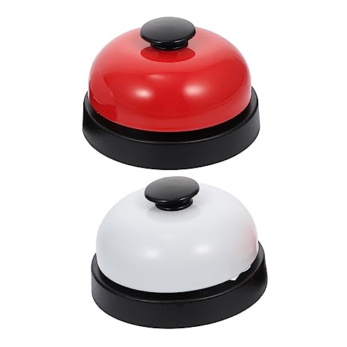 TEHAUX 2 Stück Spielglocke Empfangsglocke Türklingel Rufklingel an der Rezeption Mini-Glocken Ring hühner spielsachen für Kundenklingel konkurrierende Glocke Plastik rot TEHAUX 2 Stück Spielglocke Empfangsglocke Türklingel Rufklingel an der Rezeption Mini-Glocken Ring hühner spielsachen für Kundenklingel konkurrierende Glocke Plastik rot von TEHAUX