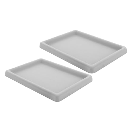TEHAUX 2 Stück Stapelbare Schmuck Organizer Tabletts mit Fein Gestalteten Fächern Kratzschutz für Halsketten Armbänder Ohrringe Ringe für Schminktisch Aufbewahrung TEHAUX 2 Stück Stapelbare Schmuck Organizer Tabletts mit Fein Gestalteten Fächern Kratzschutz für Halsketten Armbänder Ohrringe Ringe für Schminktisch Aufbewahrung von TEHAUX