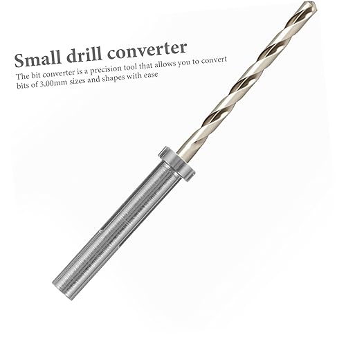 TEHAUX 2 Stück Teiliges Bohrmaschinen adapter Präzise Kleine Bit konverter Austauschbar Langlebig für DIY und Professionelle Anwendungen Kompakt und Einfach zu Transportieren Passend von TEHAUX